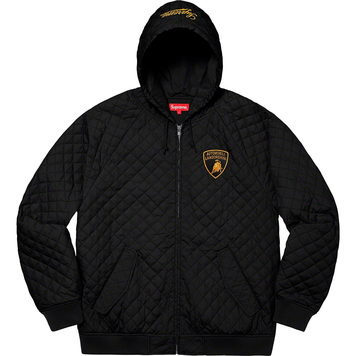 Supreme®/Automobili Lamborghini Hooded Work Jacket view 2